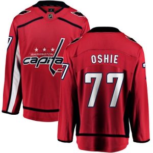 Herren Washington Capitals Eishockey Trikot T.J. Oshie #77 Breakaway Rot Fanatics Branded Heim